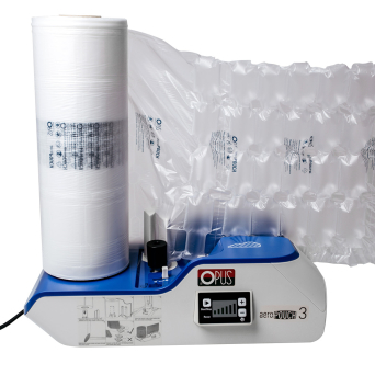Urządzenie aeroPOUCH 3 do wypełniania powietrzem poduszek lub mat foliowych 